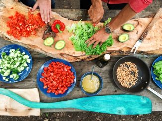 Champagne i matlagning illustration