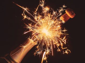 Champagne i världen illustration